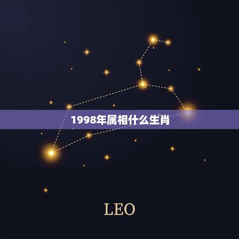 1998 属|1998年属什么生肖 1998年属什么生肖属相什么命